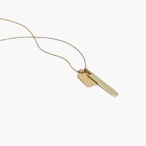Madewell Ensign Tag Necklace